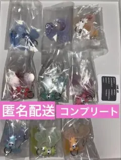TWICE LOVELYS アクリルカラビナフロッキーマスコット 9種　コンプ
