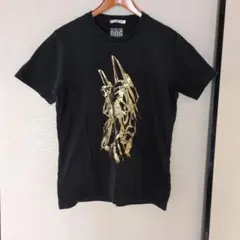 ガンダム　百式　Tシャツ 黒　ユニクロ　L