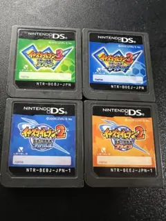 イナズマイレブンDSソフト 4本ジ・オーガ スパーク　ブリザード　ファイアセット