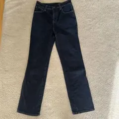 UNIQLO ストレートデニム ダークブルー