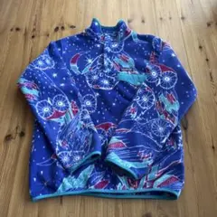 美品 Patagonia スナップT フリース XS 総柄 希少カラー