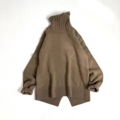 【極美品】Deuxieme Classe JADEタートルニット ブラウン