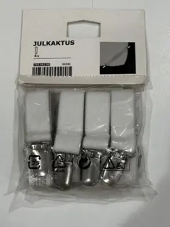 IKEA JULKAKTUS ホワイト ストラップ 4本セットのサムネイル