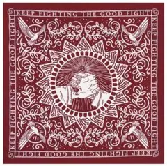 バンダナ 赤 アメリカンデザイン ヴィンテージ アメカジ ロック レッド ゴッド