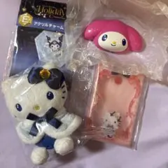 み*く様 サンリオホリデーくじB賞ハローキティG賞マルチケース、マイメロコーム