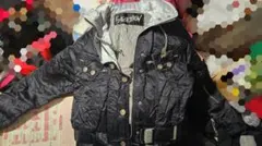 女性 スキーウェア 上下 L 黒 つなぎ