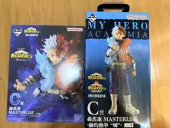 僕のヒーローアカデミア一番くじ 轟焦凍 赫灼熱拳 燐 フィギュア　2体セット