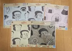 一番くじ パンどろぼう ～いとしのパン～　E賞　ジャガードタオル　5種セット