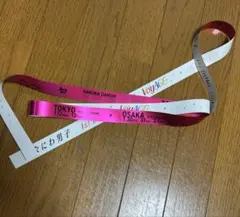 L*a様 なにわ男子　銀テープ　ピンク