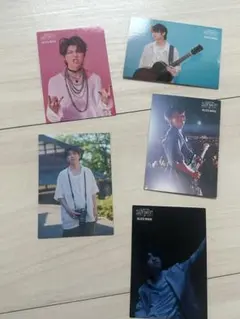 Mrs. GREEN APPLE ミュージシャン 写真カード 5枚セット若井滉斗