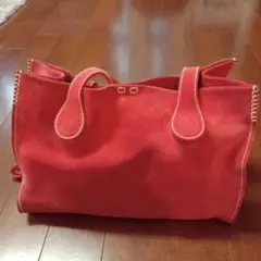 【希少】AIGNER アイグナー スエード トートバッグ ハンドバッグ