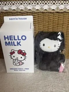 サンリオハウスフラッフィーシークレットブラック キティチャーム