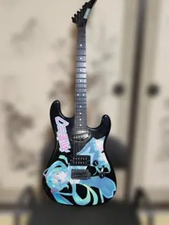 YAMAHA エレキギター 初音ミク デザイン 本体のサムネイル