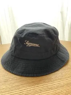 Supreme GORE-TEX ブラックバケットハット M/L