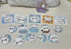 ちいかわ モモンガ シール キーホルダーまとめ売り【新品未使用】