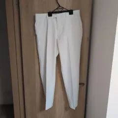 UNIQLO メンズ スラックス ホワイト 91cm