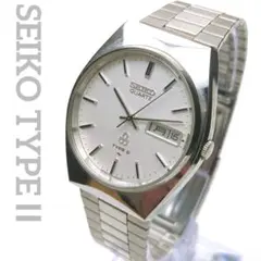 稼働美品 SEIKO TYPEⅡ メンズ腕時計 純正ベルト フルオリジナル