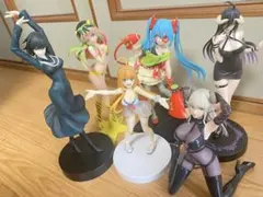 初音ミク ペコリーヌ アルベド ラム ラスタロッテ フブキ フィギュア6体セット