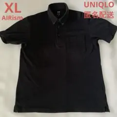 XL ユニクロ　エアリズム　COOL DRY UNIQLO ブラック ポロシャツ