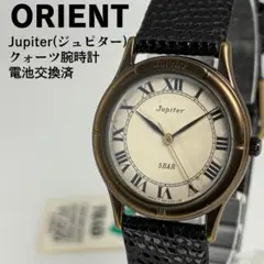 未使用品 ORIENT オリエント ジュピター クォーツ腕時計 電池交換済
