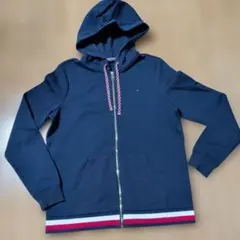 トミーヒルフィガー ネイビー パーカー