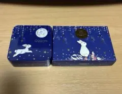 GODIVA ゴディバ　オータム　2025 空き缶　空き箱　うさぎ　星　ウサギ