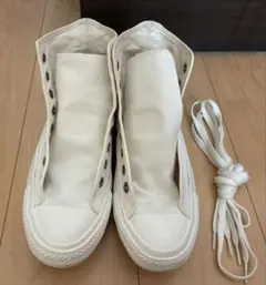 CONVERSE コンバース　ホワイト ハイカット