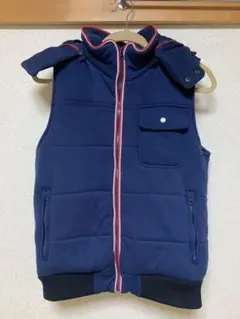 MODIFIED ダウンベスト 紺色 Mサイズ