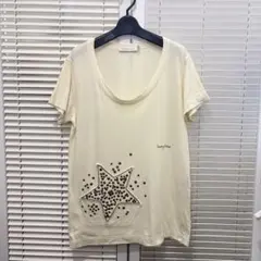 SEE BY CHLOE スタッズ スター Tシャツ アイボリー 38サイズのサムネイル