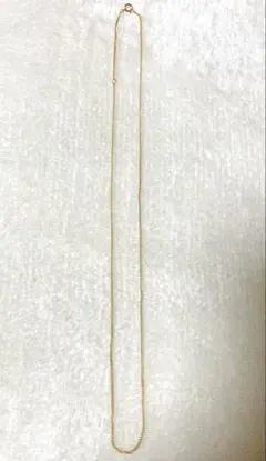 K18 2DCライトチェーンネックレス 50cm 約1.41g 軽量 新品 - メルカリ