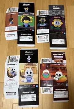 UNDERTALE 空き箱 4枚セット