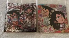 ワンピース ウエハース　にふぉるーめしょん シール おでん ロジャー