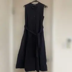 UNIQLOノースリーブシャツワンピース　M