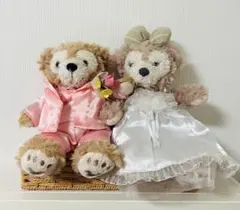 ウェディング ダッフィー シェリーメイ ぬいぐるみセット