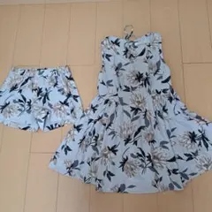 Coco Deal 花柄ノースリーブ＆ショートパンツ セットアップのサムネイル
