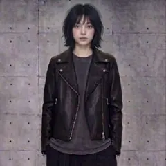 HARE 羊革 ダブルライダース ジャケット 黒 S