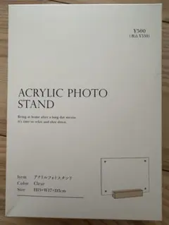 3COINS アクリルフォトスタンド