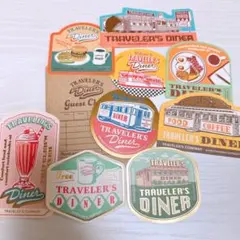 トラベラーズノート　ダイナー　シール　ステッカー