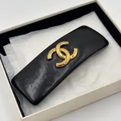 CHANEL シャネル♡ココマーク♡ゴールドバレッタ　ヴィンテージ 楽天市場】CHANEL シャネル バレッタ ココマーク ゴールド 金