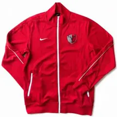 NIKE 鹿島アントラーズ ジャージ トラックジャケット レッド L NIKE 鹿島アントラーズ ジャージ トラックジャケット レッド L - メルカリ