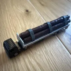ロングトミカ ログトレーラー 材木運搬車 ミニカー