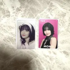 TWICE モモ トレカ2枚