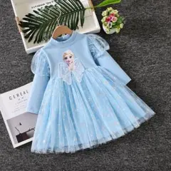 エルサ　ドレス　コスプレ 仮装 衣装