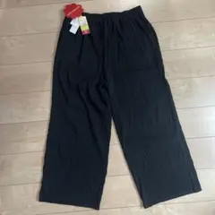 しまむら　こまちさん　黒 4L ストレッチパンツ