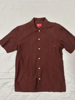 j*t様 【Supreme】ベロア ペイズリー 半袖シャツ M バーガンディ j*t様 【Supreme】ベロア ペイズリー 半袖シャツ M バーガンディ