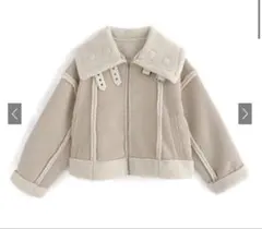 【新品】GRL コーデュロイショート丈ブルゾン アイボリー