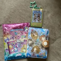 ミニシールバインダー 仲仔 なかよし 一期一会 ガラケー風アクリルキーホルダー