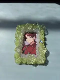 ハンドメイド　ホイップデコ　緑