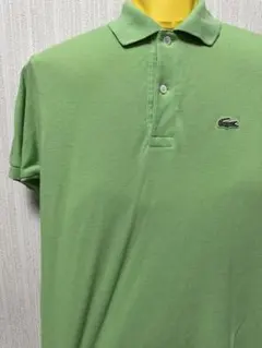 Lacoste 緑色 ポロシャツ　綿100