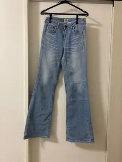 SOMETHING ブーツカットデニム ライトブルー